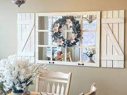 46x 36 Farmhouse Wall Decor Window