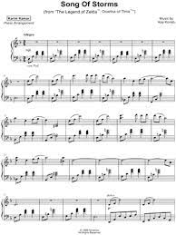 To find the piano notes for the song, ymca, it's best to visit a music shop and find the sheet music for the song. Song Of Storms Sheet Music 12 Arrangements Available Instantly Musicnotes