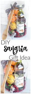 Diy Gift Idea Sangria For Friends Food Gifts Homemade Gifts Diy Gift Baskets