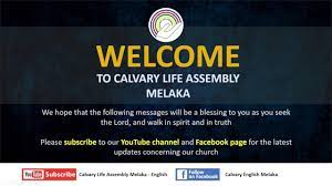 We should fulfill the purpose that we were given by god. Choose God First Rev Marianne 14 2 2021 Calvary Life Assembly E Melaka Youtube