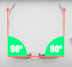 Hold the glasses by the nose piece and gently bend the temple tips. How To Adjust Your Ray Ban Glasses Cristales Ray Ban
