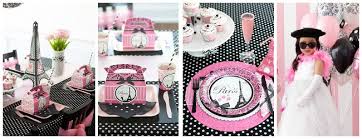 Cute paris theme party invitation. Pink And Black Paris Themed Birthday Party Ideas Parties365