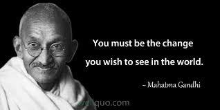 It's easy to stand in the crowd but it takes courage to stand alone. Mahatma Gandhi Quotes On Forgiveness And Love Well Quo