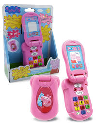 Peppa Gris leketelefon med lyder og morsom quiz - norsk språk 40-00675