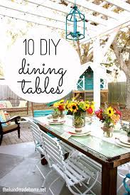 Build a live edge table with steel base. 10 Diy Dining Table Ideas Build Your Own Table