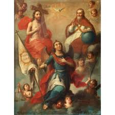 Последние твиты от c santisima trinidad (@trinitariosalc). Jose Depaez La Santisima Trinidad Y San Miguel Arcangel 1744 Mutualart