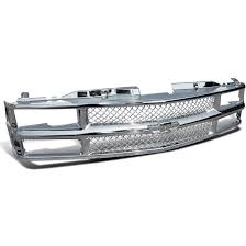 94 98 C10 C K Suburban Silverado Blazer Tahoe Mesh Front Hood Grille Chrome In Ebay Motors Parts Accessories Car Truck Parts Ebay