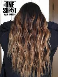 60 Looks With Caramel Highlights On Brown And Dark Brown Hair Hair Color Caramel Caramel Blonde Hair Black Hair Ombre