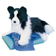 Black And White Sheltie Stuffed Animal Details About Douglas Chase Border Collie 16 Long Nose To Tail Stuffed Animal Plush New Collie Plush Dog Border Collie