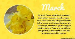 Birth Flower For Each Month Meanings March Birth Flower Meaning Birth Flowers Birth Month Flowers March Birth Flowers