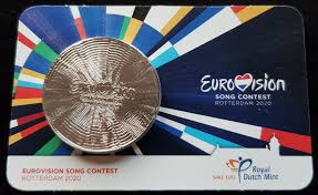 Stream tracks and playlists from songfestival on your desktop or mobile device. Nederland 2020 Eurovisie Songfestival Penning In Coincard Bildtmunt