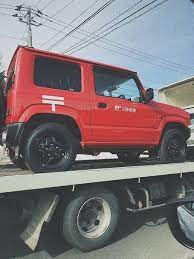 これで雪国の悪路も楽勝だ 北海道にて日本郵便仕様のスズキ 新型 ジムニー が納車した模様 creative trend ジムニー 新型ジムニー 納車