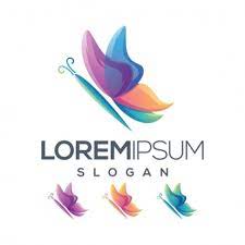 Butterfly Logo Gradient Collection Logotipo De Hoja Logotipo De Joyeria Plantillas De Logotipo