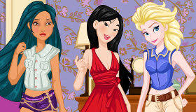Elle ne sait que mettre et espère que tu sauras la conseiller rejoins la fête! Jeu De Relooking Et Habillage Des Princesses Disney Gratuit Jeux 2 Filles