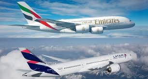 Delta's partnership with latam brings together the leading airlines in north and south america, connecting the americas to the world as never before. Emirates Latam Airlines Brazil Enter Codeshare For 17 Brazilian Routes Aviation