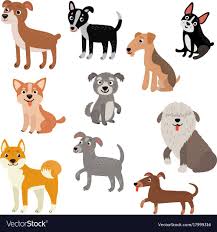 Dogs Vector Set Download A Free Preview Or High Quality Adobe Illustrator Ai Eps Pdf And High Resolution Jpeg Vers Dog Vector Dog Illustration Vector Images