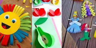 Coloriez deux rouleaux de papier toilette de couleur or, faites des coupes en travers comme indiqué sur les photos et collez ensemble les deux rouleaux. 25 Bricolages Colores Qu On Peut Creer Avec Un Peu De Papier Craft Activites Artistiques Pour Les Enfants Loisirs Creatifs De Printemps