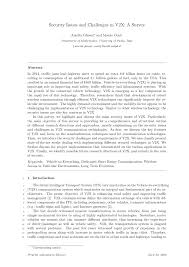 L\s~re sett/ng the standard /880 2005. Pdf Security Issues And Challenges In V2x A Survey