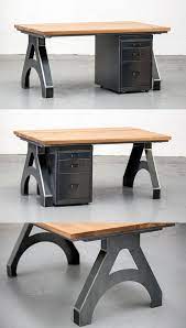 Free shipping on orders over $35. Industrial Oak And Steel Premium Office Desks Steel Vintage Industrial Design Furniture Metal Furniture Industrial Furniture Uk