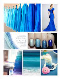Ocean Blue Ombre Wedding Color Palette Inspiration Hochzeit Farbpalette Hochzeitsfarben Hochzeit Am Strand