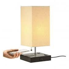 Lecone Table Lamp With Wireless Charger In 2020 Lamp Wireless Charging Lamp Touch Table Lamps