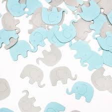 The most common elephant baby shower ideas material is paper. Amazon Com Blue Elephant Confetti Elephant Scatter Baby Shower Decoration For Boy Baby Shower Birthday Mother S Day Gender Reveal Party Supplies Elephant Theme Party Supplies Blue Gray 200 Pieces Health Personal Care