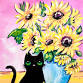 Paint Nite: Van Gogh's Sunflower Cat event image