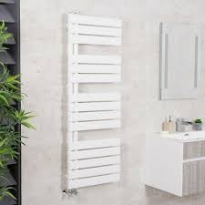 heated towel rail bathroom radiator designer flat panel grey chrome white ebay badkamer badkamer styling badkamer factory
