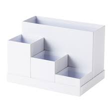 Tjena Schreibutensilienfach Weiss Ikea Deutschland Desk Organization Diy Desk Organization Ikea Desk Organization