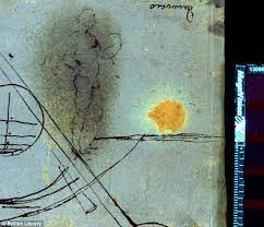 The erased rauschenberg by nikolas bentel, 2018. Is This The Ghost Of Michelangelo S David Mysterious Sketch Found Erased From Leonardo Da Vinci S Journal May Be Of Rival Artist S Famous Statue Daily Mail Online