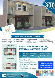 Calon debitur yang baik selalu memiliki perhitungan matang sebelum mengajukan kredit ke. Desain Brosur Perumahan Elegan Cek Bahan Bangunan