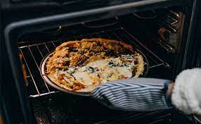We recommend placing the pizza directly on the rack without a sheet pan. Which Oven Setting Is Best For Pizza Homemade Pizza Cook Temperature Better Home Squad