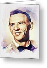 Hank Snow, Music Legend #3 Painting by Esoterica Art Agency