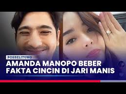 Amanda Manopo Beber Fakta Cincin Berlian di Jari Manis, Ada Hubungannya  dengan Arya Saloka?