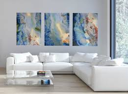 Shop for malibu california wall art from the world's greatest living artists. Set Of 3 Rectangular Green Blue Yellow Abstract Canvas Prints 17 18 19 Maggie Minor Designs Home Decor Blue Living Room Decor Living Room Decor