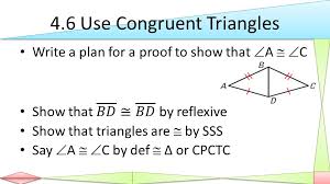 This quiz will test your skills in identifying angle measurements.it will also determine your knowledge of various triangles and their characteristics. Congruent Triangles Geometry Chapter 4 Geometry Ppt Download