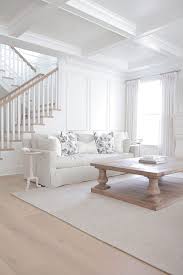 Living Room Coffered Ceiling And Paneled Walls White Living Room With Coffered 8230 Living Room White Farm House Living Room Living Room Ceiling