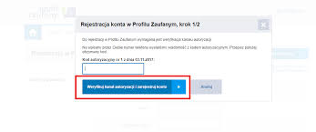 Wejdź na stronę www.epuap.gov.pl 2. Punkt Potwierdzajacy Zakladanie Profilu Zaufanego Pomoc Serwisu Ifirma Pl