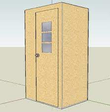 This booth is built into the corner of a room and uses the two existing walls of the corner as the first two walls of the booth. 22 Diy Ideas On How To Build Soundproof Vocal Booth At Home