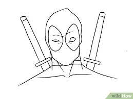 How To Draw Deadpool With Pictures Wikihow In the beginning stages, don't press down too hard.