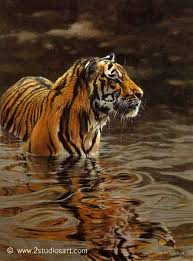 Pin By Crista Forest Wildlife Art On Art Wildlife Wild Cats Big Cats Art Tiger Art Wildlife Artwork