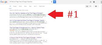 5 Characteristics Common To All Sites On Page One Of Google Searches Sitepronews Google Search Site Google