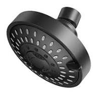 4 Inch Round Large Shower Head ABS Rainfall Overhead High Pressure Fixed  Head | eBay