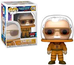 Vinyl Stan Lee Pop Patina Funko Guardians Of The Galaxy POP Marvel Stan Lee  Vinyl Figure 519