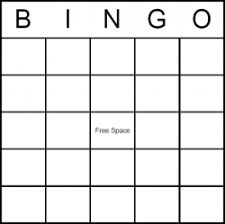 Editable Template Free Blank Bingo Card Baby Shower Party Games Bingo Card Template Bingo Template Blank Bingo Cards