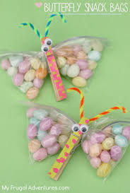 Hop over to see these delicious easter ideas. Butterfly Craft Snack Bags My Frugal Adventures