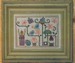 Free counted cross stitch patterns are easy to save and print out for use in creating lovely home decorations and gifts. Bent Creek Oodles Of Spring W Button Cross Stitch Pattern 123stitch