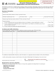 Delbridge is a licensed personal lines. Form Ai 420 350 Download Fillable Pdf Or Fill Online Personal Delivery Device Registration And Self Certification Washington Templateroller