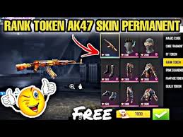 Free ak47 gun skin !! Free Fire Rank Token Ak47 Permanent Skin à¦à¦•à¦¦à¦® à¦« à¦° à¦¤ à¦¨ à¦¤ à¦ª à¦°à¦¬ à¦¨ à¦¸à¦¬ à¦‡ Youtube