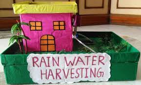 Rain Water Harvesting Model Rain Harvest How To Make